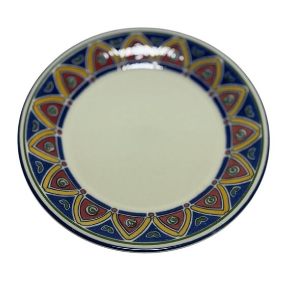 Pier 1 Angleterre Marrakesh Salad Dessert Plate - Picture 1 of 4